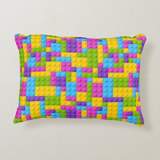 プラスチック建築はパターンを妨げます アクセントクッション (裏面)