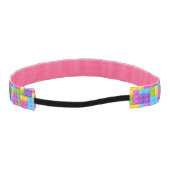 プラスチック建築はパターンを妨げます アスレチックヘッドバンド (裏面)