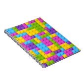 プラスチック建築はパターンを妨げます ノートブック (右側)