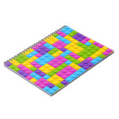 プラスチック建築はパターンを妨げます ノートブック (左側)