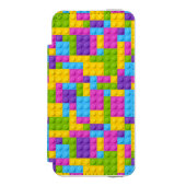 プラスチック建築はパターンを妨げます INCIPIO iPhoneウォレットケース (フォリオ 正面)