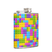 プラスチック建築ブロックパターン フラスク (右)