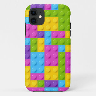 プラスチック建築ブロックパターン iPhone 11 ケース