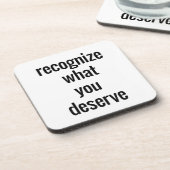 プラスチック懸命コースターに値するもの コースター (左側)