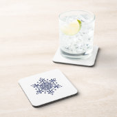 プラスチック懸命コースターのブルースノーフレーク コースター (右側)