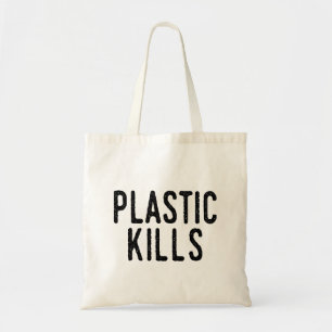 プラスチック殺害: 汚染の保存を環境ストップ トートバッグ