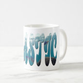 プラスチック汚染 コーヒーマグカップ (正面右)