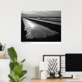 プラスチック燻蒸用カバー付きイチゴ畑 ポスター (ホームオフィス)