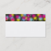 プラスチック色 名刺 (裏面)