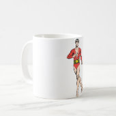 プラスチック製の男性スタンド コーヒーマグカップ (正面左)