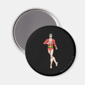 プラスチック製の男性スタンド マグネット (正面/裏面)