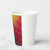 プラスチック製ストロー 紙コップ (左)