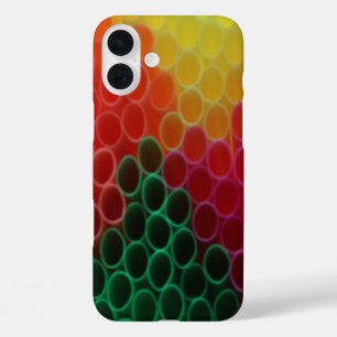 プラスチック製ストロー iPhone 16 PLUSケース