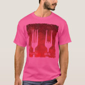 プラスチック製フォークメタル音楽 Tシャツ (正面)