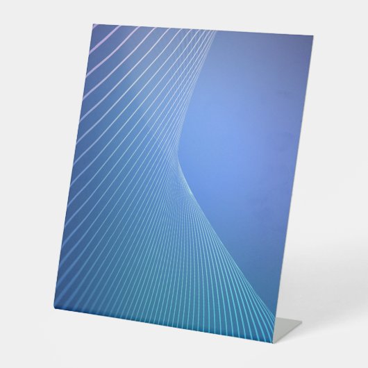 プラスチック製ペデスタルサイン10"X12" 台座サイン (正面)