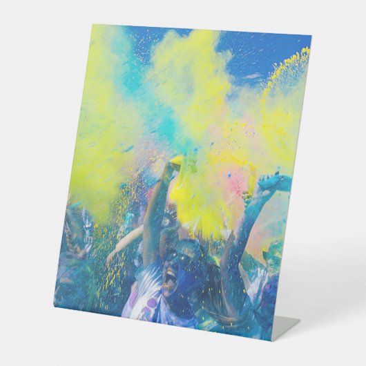 プラスチック製ペデスタルサイン10"X12" 台座サイン (正面)