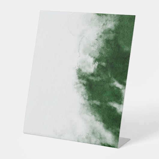 プラスチック製ペデスタルサイン10"X12" 台座サイン (正面)