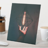 プラスチック製ペデスタルサイン10"X12" 台座サイン (インサイチュ)