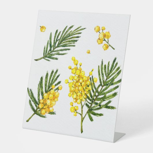 プラスチック製ペデスタルサイン10"X12" 台座サイン (正面)