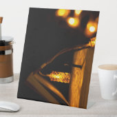 プラスチック製ペデスタルサイン10"X12" 台座サイン (インサイチュ)