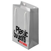 プラスチック製外科医の方が良い スモールペーパーバッグ (正面アングル)