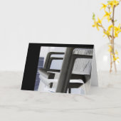 プラスチック製椅子椎骨 カード (黄色い花)