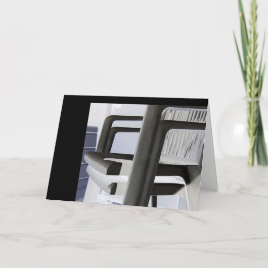 プラスチック製椅子椎骨 カード (正面)