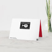 プラスチック魚、気候変動 カード (裏面)