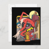 プラスチック·マン·シェイプ·イン·ザ·シティ ポストカード (正面/裏面)