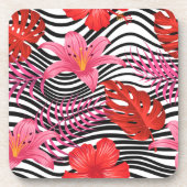 プラスティックコースタートロピカルパーム コースター (正面)