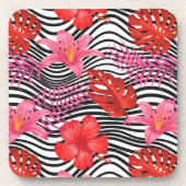 プラスティックコースタートロピカルパーム コースター (正面)