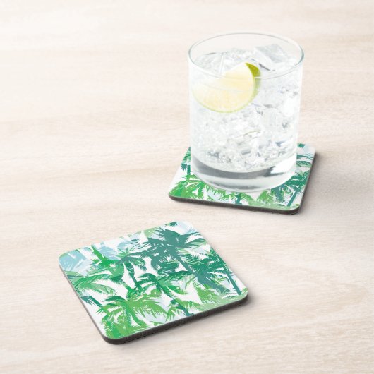 プラスティックコースタートロピカルパーム コースター (右側)