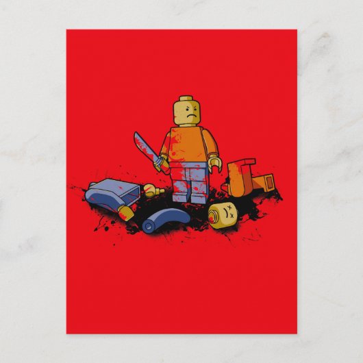 プラスティック・ホラー ポストカード (正面)