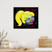 プラスティック・マザー・アース・ガール ポスター (キッチン)