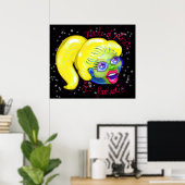 プラスティック・マザー・アース・ガール ポスター (ホームオフィス)