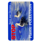 プラストップスチック公害磁石 マグネット (縦)