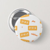 プラス学三 缶バッジ (正面&裏面)