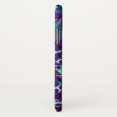 プラス抽象的な青緑の紫色のフラクタルのiPhone 6 Case-Mate iPhoneケース (裏面/右)