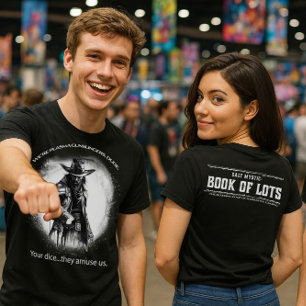 プラズマガンスリンガー – インディSci-FiおよびファンタジーRPG トライブレンドTシャツ