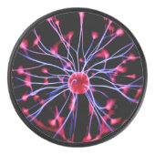 プラズマボール放電 アイスホッケーパック (正面)