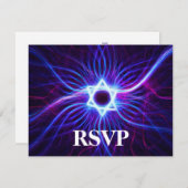 プラズママゲンバー/バルミツワーRSVP 出欠カード (正面/裏面)