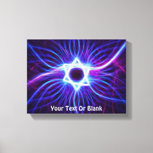 プラズマ磁石 キャンバスプリント (正面)