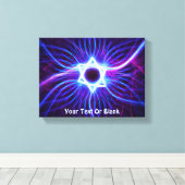 プラズマ磁石 キャンバスプリント (インサイチュ (ウッドフロア))