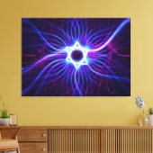 プラズマ磁石 キャンバスプリント (インサイチュ (リビング))