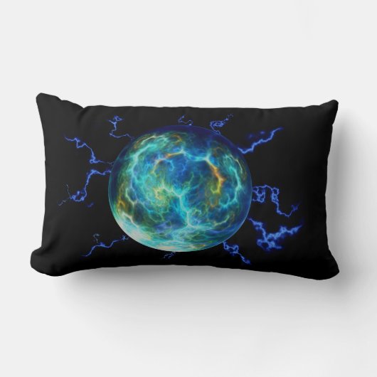 プラズマ電気 ランバークッション (正面)