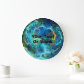 プラズマ電気 ラージ壁時計 (ホーム)