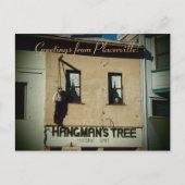 プラセぶら下がったルビルの男の古いハンガウンのはがき ポストカード (正面)