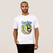 プラセンシア・ベリーズの旅ロゴを探索 Tシャツ (正面フル)