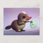 プラタイプスとコットンキャンディ、ポストクロッシング ポストカード (正面)