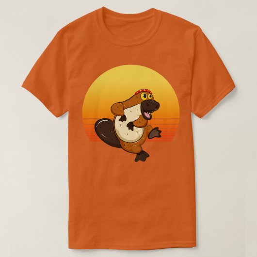 プラタイプスレトロ Tシャツ (デザイン正面)